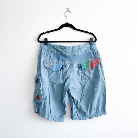 Maloja Pachamama Blue Shorts Elastic Back Panel Women's Size Large - Picture 2 of 10